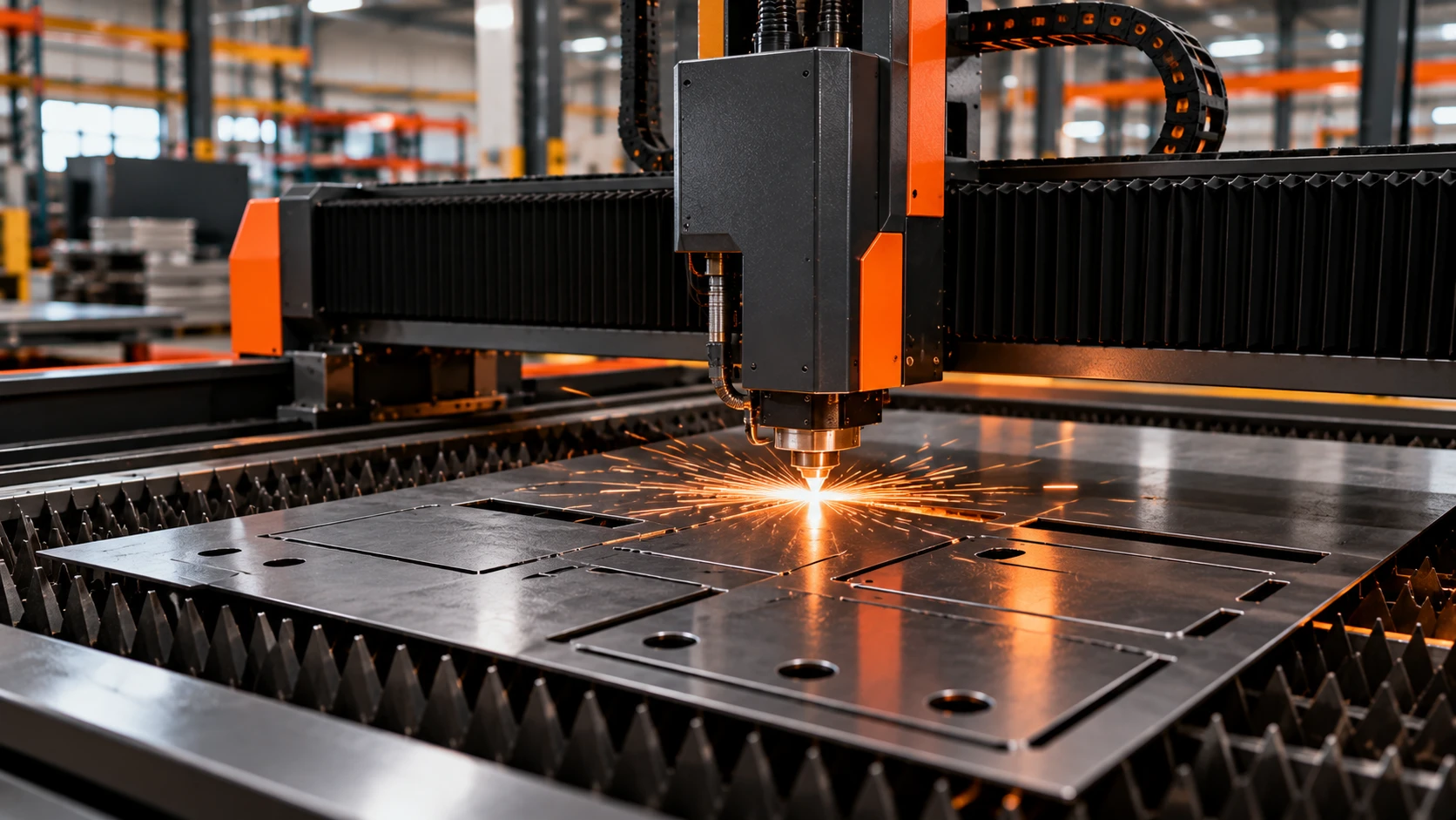 Equipamento de corte a laser